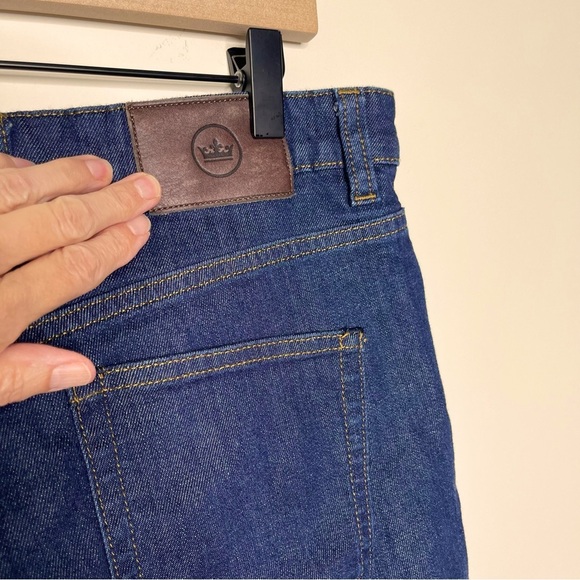 Peter Millar Pilot Mill Denim Jean classic preppy office business casual - Picture 5 of 13